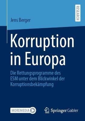 Cover for Jens Berger · Korruption in Europa (Paperback Book) (2022)