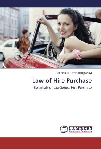 Cover for Emmanuel Femi Gbenga Ajayi · Law of Hire Purchase (Taschenbuch) (2014)