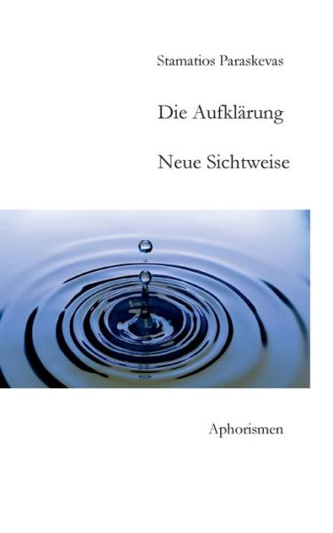 Cover for Stamatios Paraskevas · Die Aufklarung (Paperback Book) (2023)