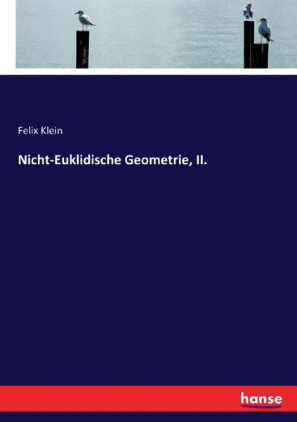 Nicht-Euklidische Geometrie, II. - Klein - Bücher -  - 9783743661806 - 27. Oktober 2019