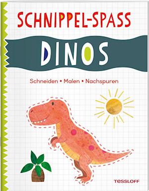 Cover for Schnippel-Spaß. Dinos. Schneiden - Malen - Nachspuren (Book) (2024)