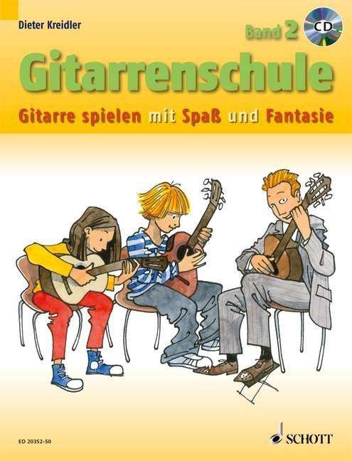 Gitarrenschu.2,m.CD.ED20352-50 - Kreidler - Books -  - 9783795758806 - 