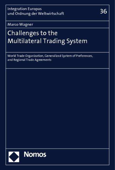 Cover for M. Wagner · Challenges t.t.Multilateral T (Book) (2010)