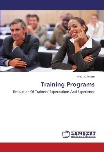Cover for Niraj Chimote · Training Programs: Evaluation of Trainees' Expectations and Experience (Paperback Bog) (2011)