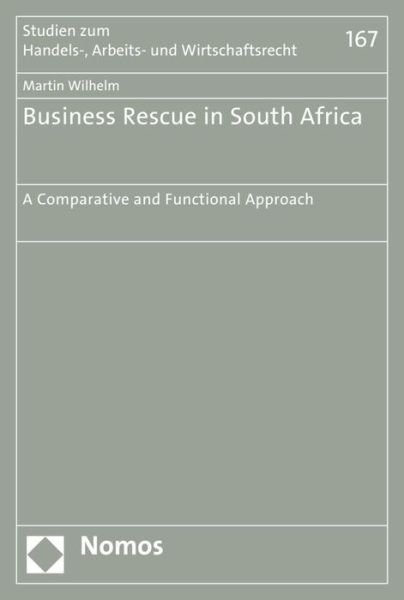 Cover for Wilhelm · Business Rescue in South Africa (Bog) (2017)