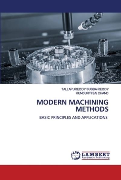 Cover for Tallapureddy Subba Reddy · Modern Machining Methods (Paperback Bog) (2020)