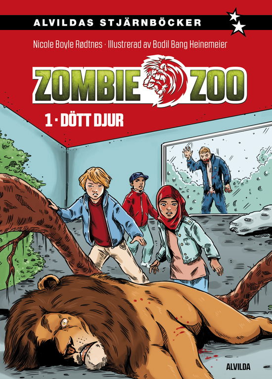 Cover for Nicole Boyle Rødtnes · Zombie zoo 1: Dött djur (Hardcover Book) (2025)
