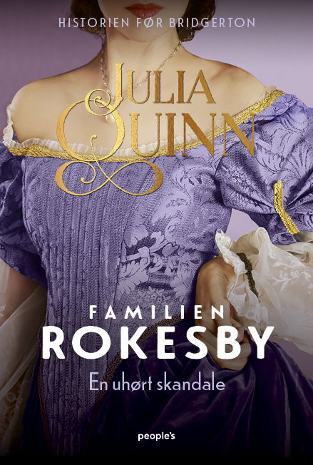 Cover for Julia Quinn · Rokesby: En uhørt skandale (Sewn Spine Book) [1. Painos] (2023)