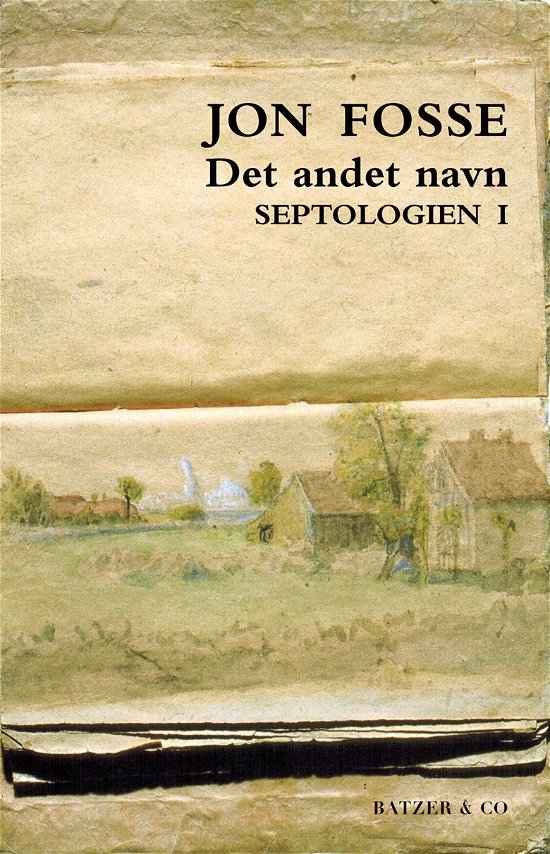 Cover for Jon Fosse · Septologien I (Hæftet bog) [1. udgave] (2019)