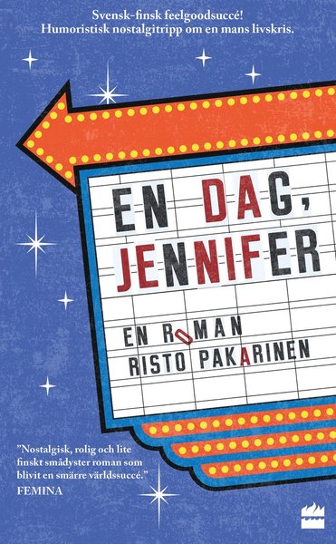 Cover for Risto Pakarinen · En dag, Jennifer (Paperback Book) (2020)