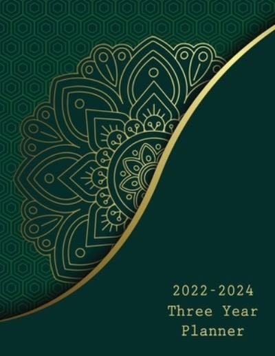 Cover for Christian Muller · 2022-2024 Three Year Planner (Paperback Book) (2022)