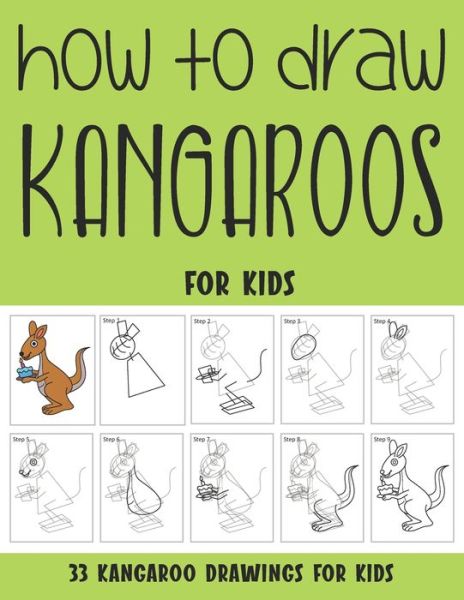 Cover for Sonia Rai · How to Draw Kangaroos for Kids (Paperback Book) (2021)