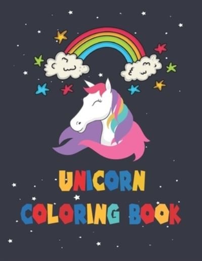 Cover for Mkl Editions · Unicorn Coloring Book (Paperback Book) (2020)