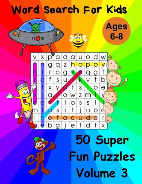 Cover for Debi Kirk · Word Search For Kids Ages 6-8 (Paperback Book) (2020)