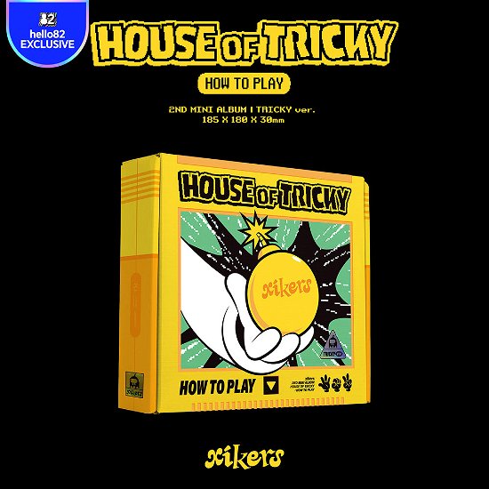 Cover for XIKERS · House of Tricky : How To Play (CD/Merch) [EU Exclusive edition] [Tricky Version] (2023)