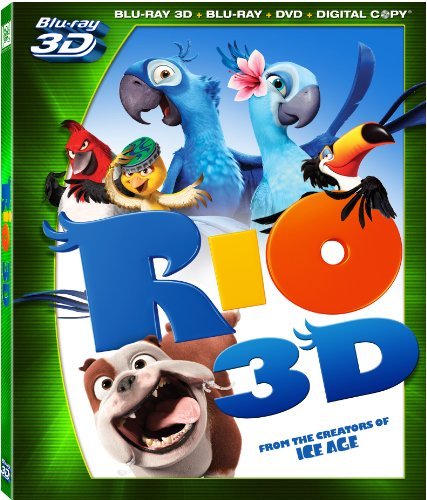 Cover for Rio (3d) (Blu-ray) [Widescreen edition] (2011)