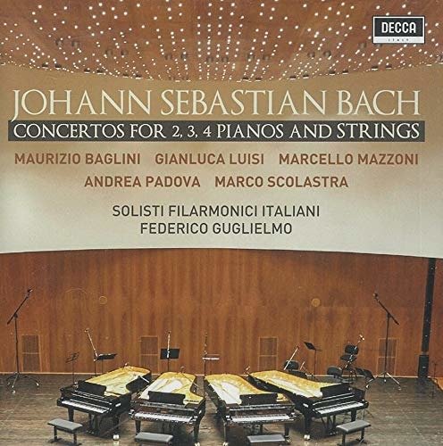 Concertos for 2 3 4 Pianos & Strings: Live - Baglini / Luisi / Mazzoni /padova / Scolastra - Musique - DECCA - 0028948183807 - 31 mai 2019