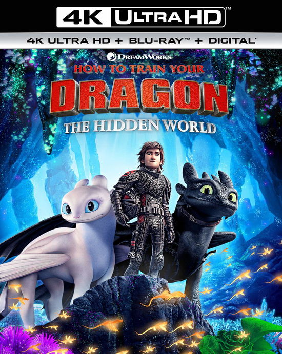 Cover for 4k Ultra Hd · How to Train Your Dragon: The Hidden World (4K Ultra HD/BD) (2019)