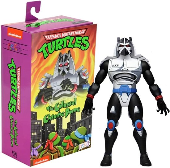 Cover for Tmnt Cartoon Ultimate Chrome Dome af (MERCH)