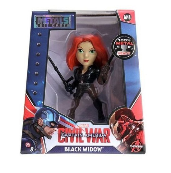 Marvel: Funko - Marvel Civil War - 4" Black Widow - Marvel - Produtos - Jada Toys - 0801310976807 - 8 de fevereiro de 2018
