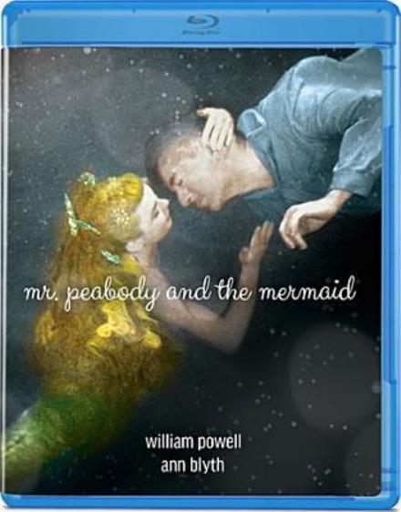 Cover for Mr Peabody &amp; the Mermaid (Blu-Ray) (2014)