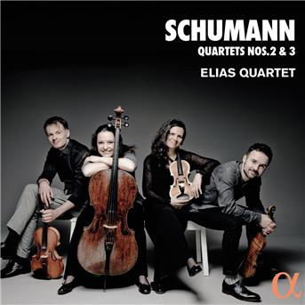 Schumann: Quartets Nos. 2 & 3 - Elias Quartet - Musik - ALPHA - 3760014192807 - 16. februar 2018