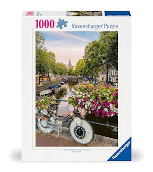 Cover for Ravensburger · Pz.Fahrrad und Blumen in Amsterdam 1000 (Toys)