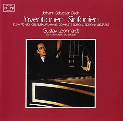 Cover for Gustav Leonhardt · Bach: Inventions &amp; Sinfonias (CD) [Japan Import edition] (2015)