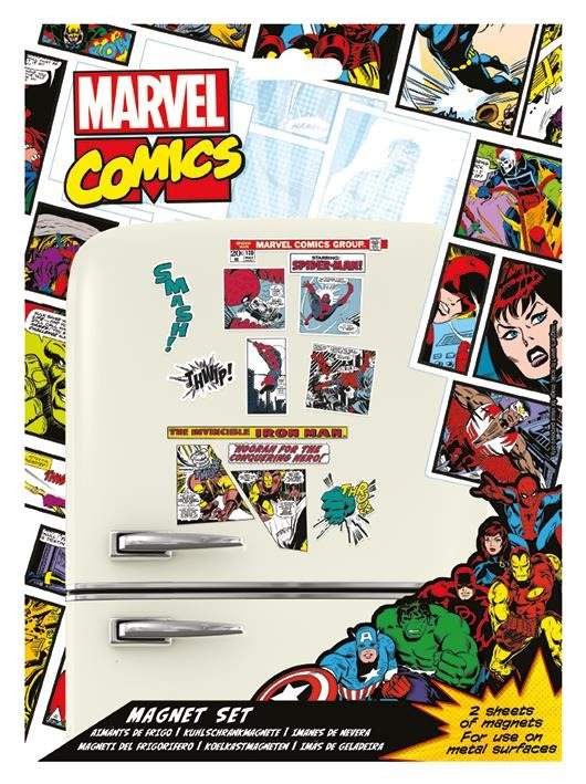 MARVEL - Magnet Set - Comic - Magnets - Merchandise -  - 5050293650807 - 1. oktober 2019