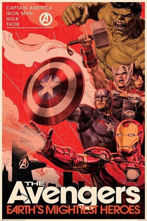 Cover for P.Derive · Marvel: Avengers Golden Age Hero Propaganda 91 X 6 (Poster)