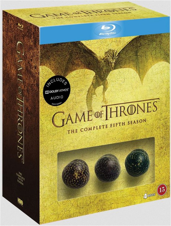 Cover for Game Of Thrones · The Complete Fifth Season (Blu-ray) (2016)