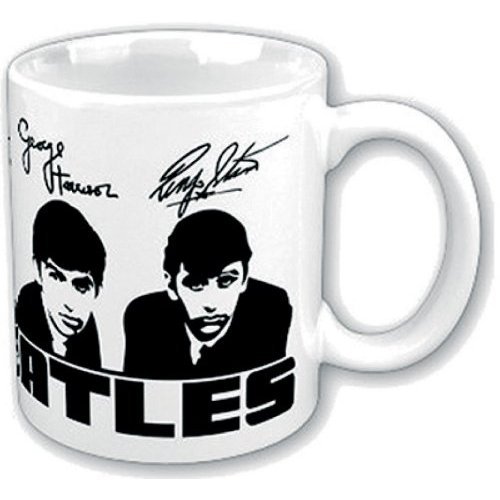 The Beatles Boxed Standard Mug: Portrait & Signatures - The Beatles - Merchandise - Apple Corps - Accessories - 5055295309807 - 29. november 2010