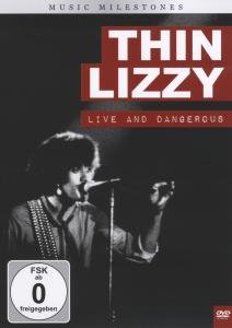 Cover for Thin Lizzy · Music Milestones Thin Lizzy Live &amp; Dange (Inbunden Bok) (2013)