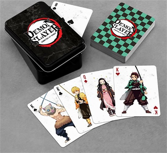 DEMON SLAYER - Playing Cards 52 Cards - P.Derive - Produtos - Paladone - 5055964793807 - 30 de maio de 2022