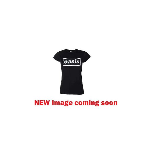 Oasis Ladies T-Shirt: Decca Logo - Oasis - Marchandise -  - 5056187724807 - 