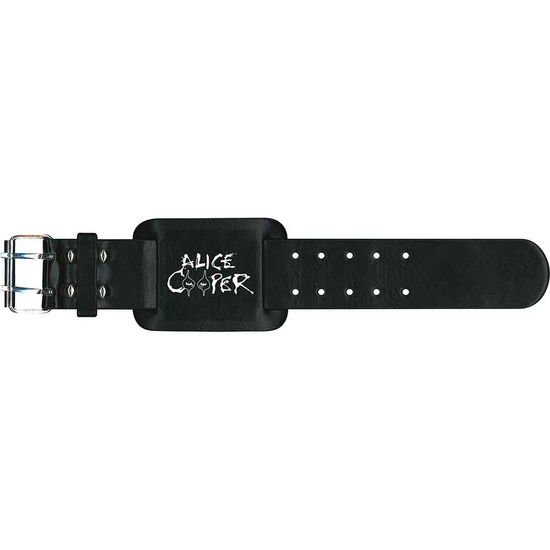 Alice Cooper Leather Wrist Strap: Eyes - Alice Cooper - Produtos - PHD - 5056365700807 - 23 de março de 2020