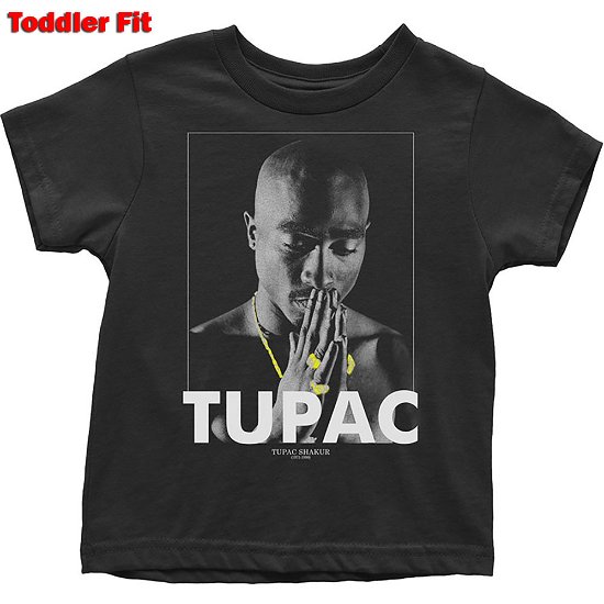 Tupac Kids Toddler T-Shirt: Praying (2 Years) - Tupac - Koopwaar -  - 5056368655807 - 