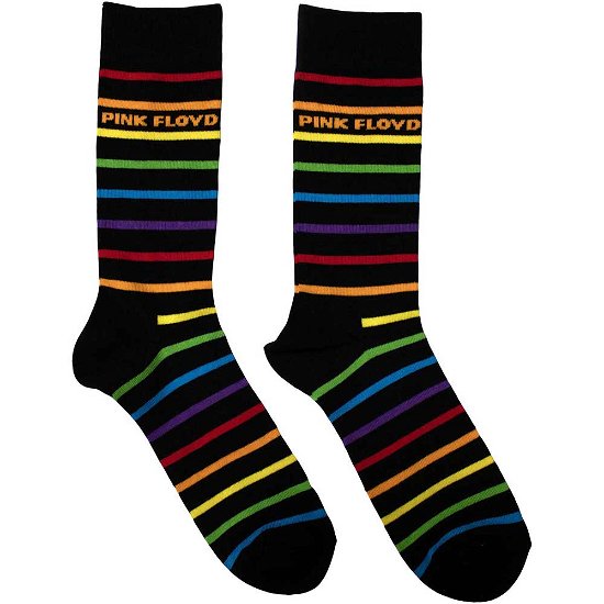 Pink Floyd Unisex Ankle Socks: Wide Stripes (UK Size 6 - 11) - Pink Floyd - Merchandise -  - 5056737219807 - 