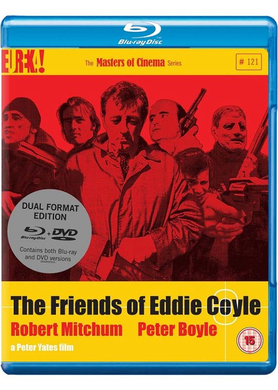 Cover for THE FRIENDS OF EDDIE COYLE Masters of CinemaDual Format Bluray  DVD · Friends Of Eddie Coyle. The (Blu-ray/DVD) (2016)