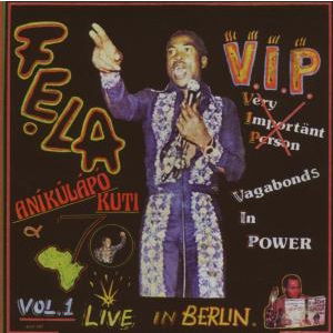 Cover for Fela · VIP Authority Stealing (CD)