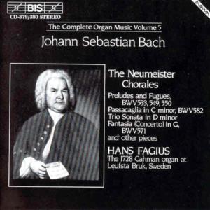 Fagius Hans - Js Bach - Muziek - BIS - 7318593793807 - 2000