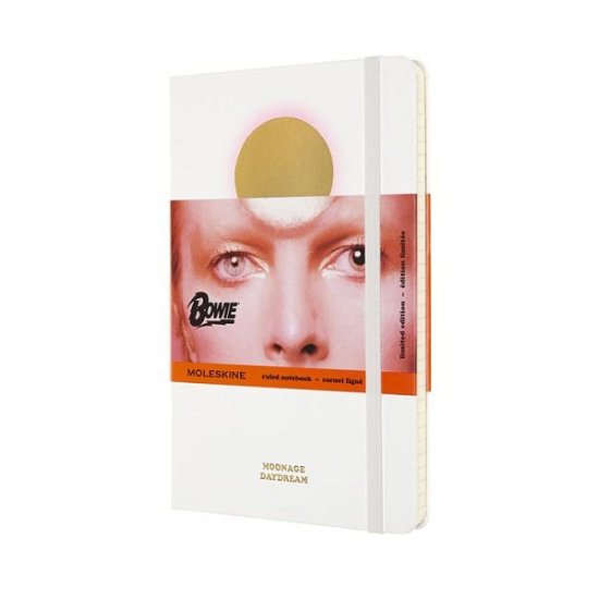 Bowie Ruled Notebook Ltd.ed. - David Bowie - Fanituote - MOLESKINE - 8053853603807 - keskiviikko 4. syyskuuta 2019