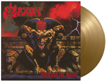 Cover for Saxon · Unleash The Beast (LP) [Limited Gold Vinyl edition] (2024)