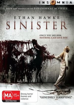 Sinister - Sinister - Film - ICON FILMS - 9339065008807 - 14. august 2013