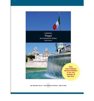 Cover for Graziana Lazzarino · Prego! An Invitation to Italian (Taschenbuch) (2011)