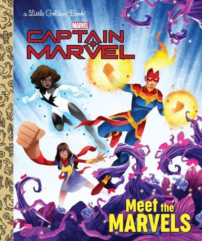 Cover for Golden Books · Meet the Marvels (Marvel) (Bok) (2023)