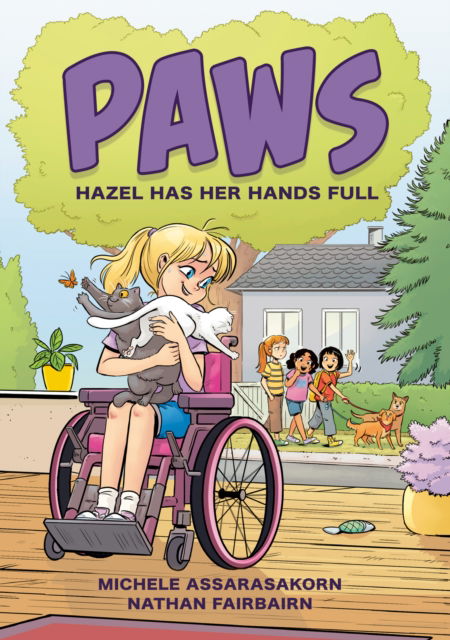 Cover for Nathan Fairbairn · PAWS: Hazel Has Her Hands Full: A Graphic Novel - PAWS (Pocketbok) (2025)