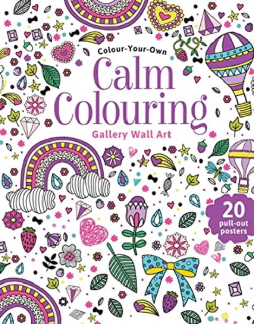 Cover for Wall Art - Calm Colouring - Gallery Wall Art (Paperback Book) (2021)