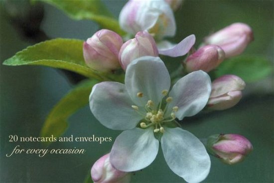 Cover for Peony Press · Cardbox of 20 Notecards and Envelopes: Apple Blossom (Flashcards) (2013)