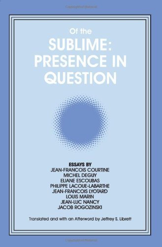 Cover for Jeffrey S. Librett · Of the Sublime: Presence in Question (Suny Series, Intersections: Philosophy &amp; Critical Theory) (Paperback Book) (1993)